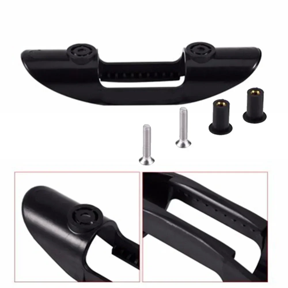 Universal Kayak Boat Deck Mounted Paddle Plastic Fixing Clip With Screws Nuts For Buckle Holder Watercraft Accessories