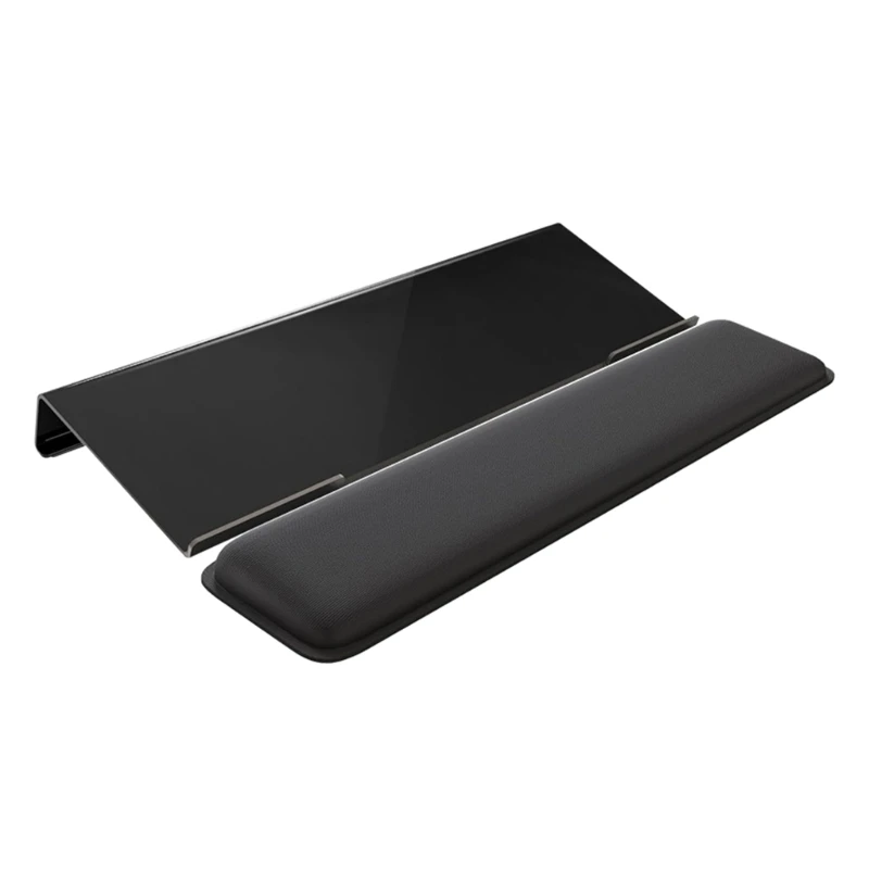 Universal Keyboard Wrist Rest Stand Z Shaped with Wrist Pad for Most Keyboards