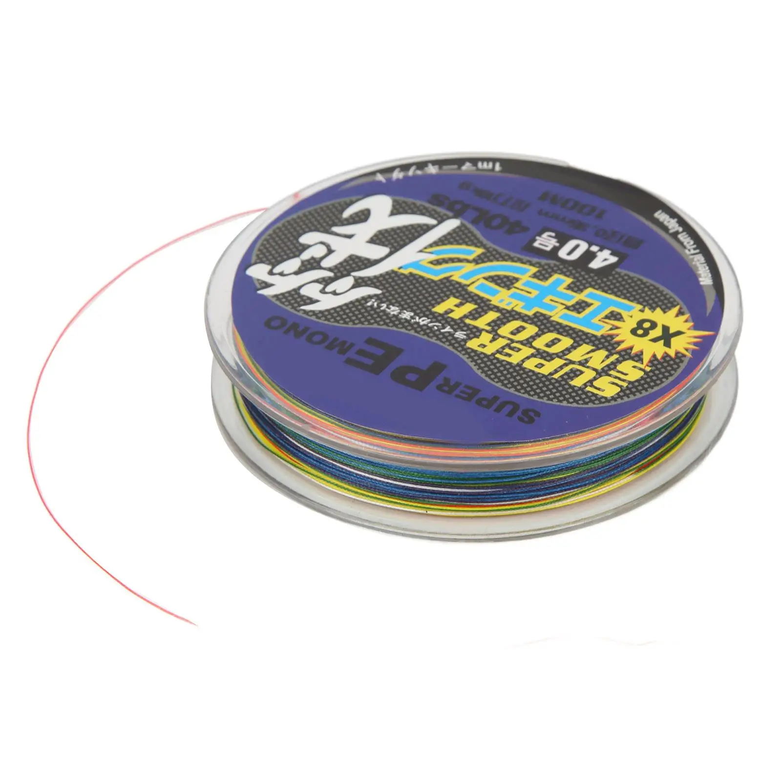 

8 Strands Ultra PE Braid Lure Fishing Line 100m, Anti-Bite Luya Wire, Ocean Raft Fishing, 1 Meter/1 Color