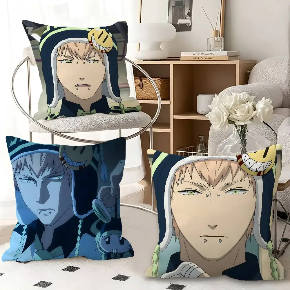 1pc Noiz Game D-DRAMAtical Murder Pillow Case Fashion Square Pillowcase Bedroom Sofa Room Ins Decoration Leisure