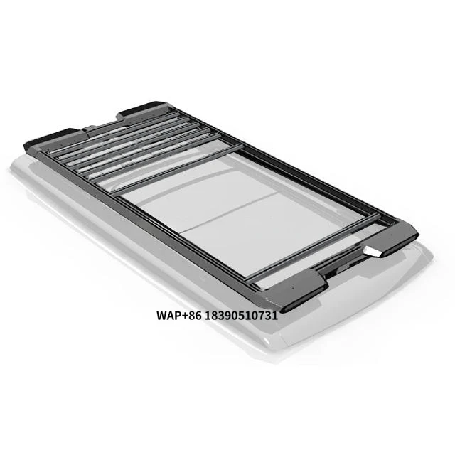 

New Design Aluminum Blade Warship Roof Luggage Cargo Carrier Platform Rack for Chery Icar03