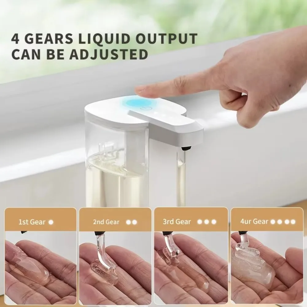 IPX5 Waterproof Soap Machine Sensor Type-c Charging Port 500ml Soap Dispenser Wall-mounted Table-mounted Hand Washing Machine