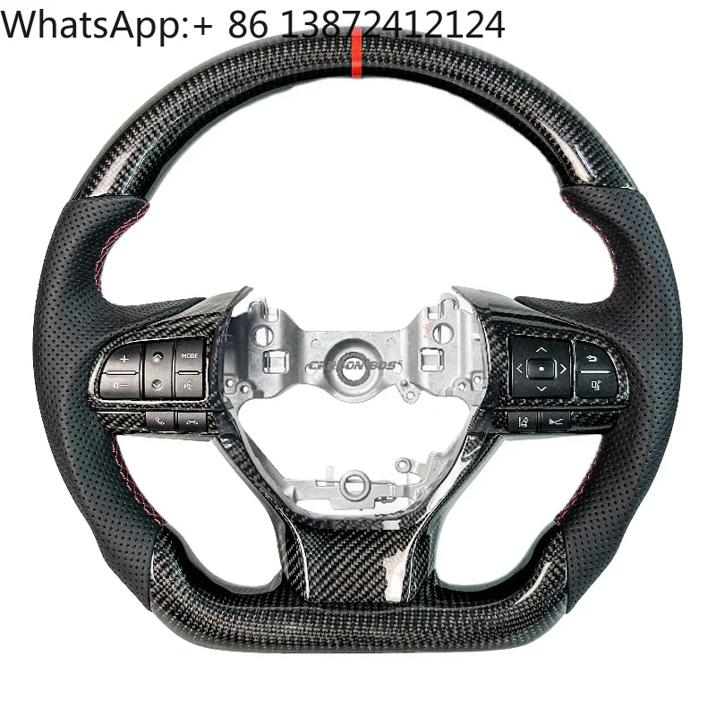 

Sports Carbon Fiber Leather Steering Wheel Suitable for Lexus Full Range Customizable Car Steering Wheel