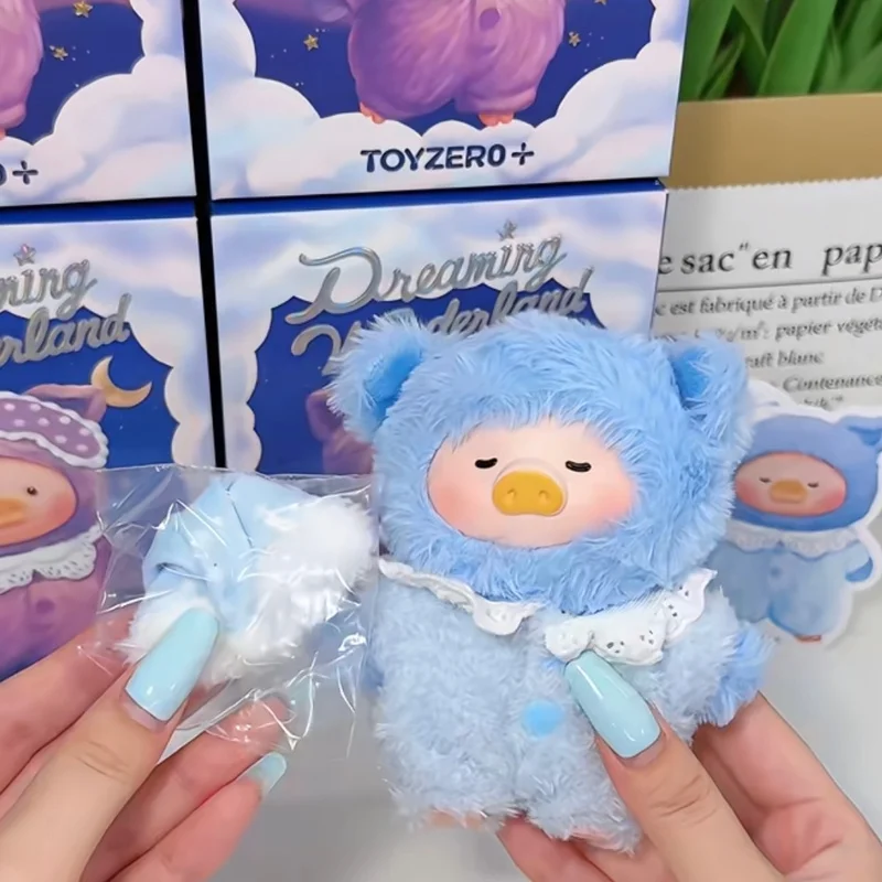Toyzeroplus auténtico Can Pig Lulu Dream Series caja ciega llavero de felpa muñeco de peluche cara suave Linda figura Gashapon