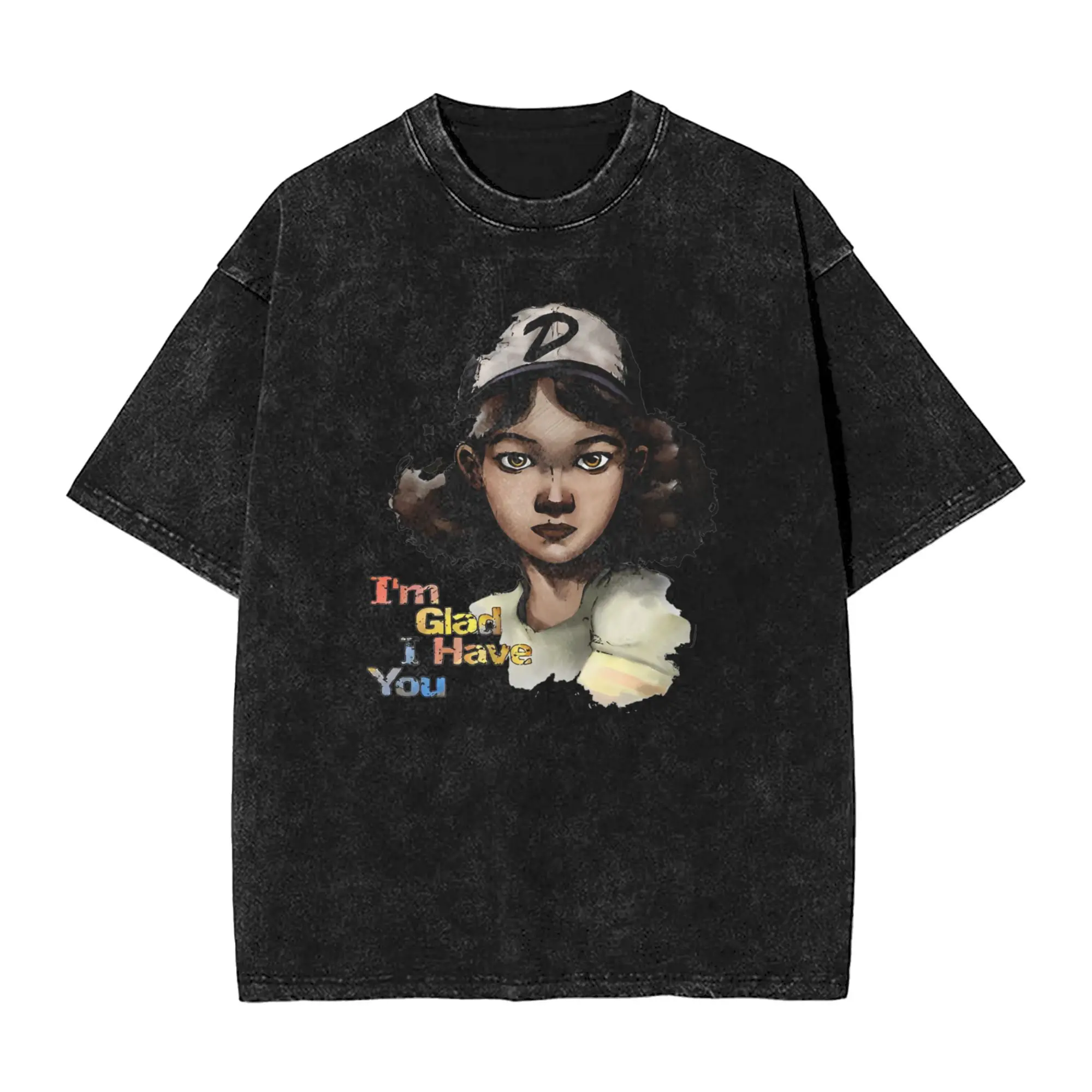 the-walking-dead-clementine-lave-t-shirt-homme-vintage-coton-t-shirts-ete-col-rond-harajuku-t-shirt-imprime-vetements-surdimensionnes