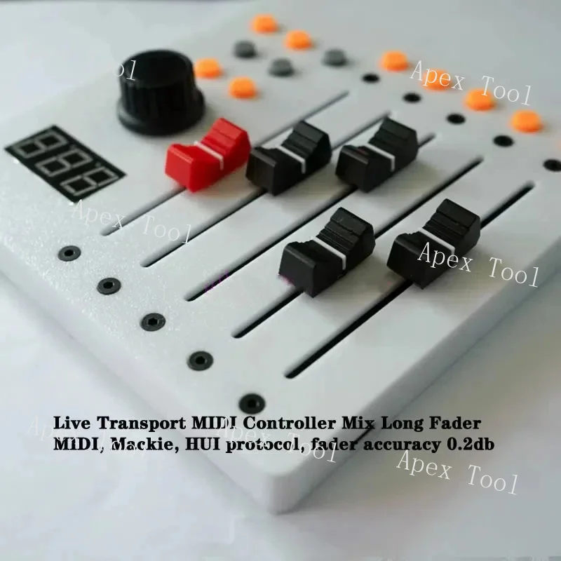 5-Spur, langer Fader, Live-Misch-MIDI-Controller, anpassbarer Midi-CC-Kanal und Signal, unterstützt Studio One, Protools, Logic