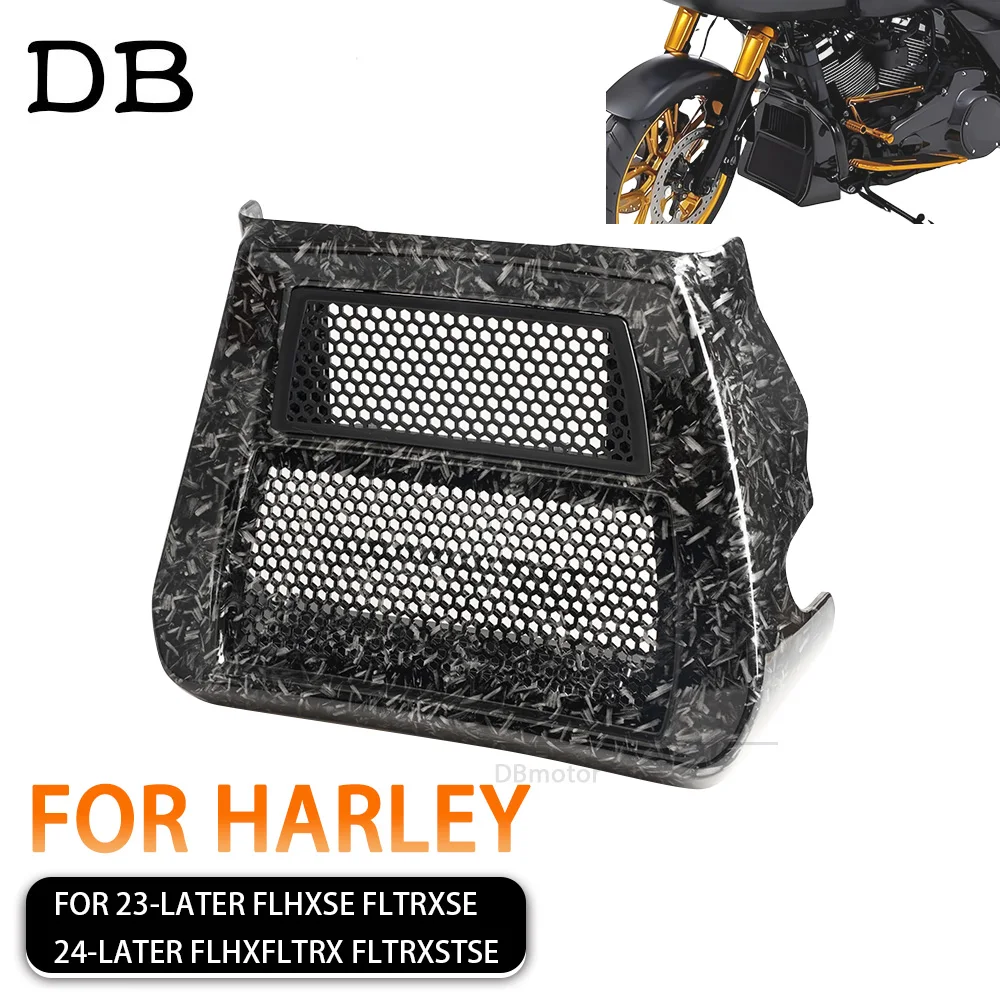 

Motorcycle Accessories Radiator Grill Guard Front Spoiler Fairing For Harley 24+ FLHXSE FLTRXSE FLTRXSTSE FLHX FLTRX Protective