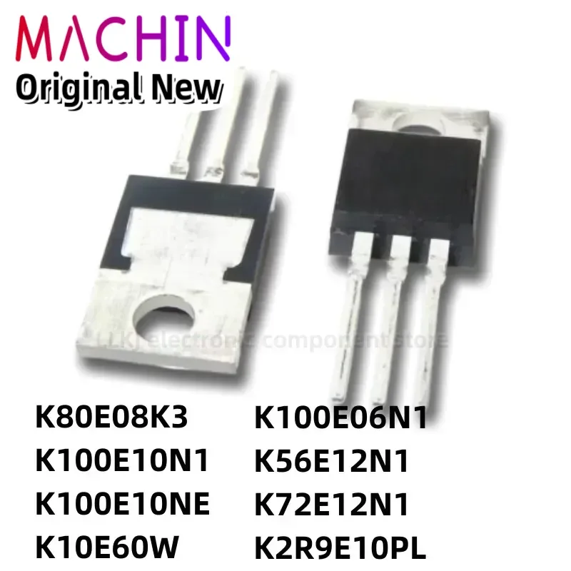 1pcs TK80E08K3 TK100E10N1 TK100E10NE TK10E60W TK100E06N1 TK56E12N1 TK72E12N1 TK2R9E10PL TO-220 MOS FET