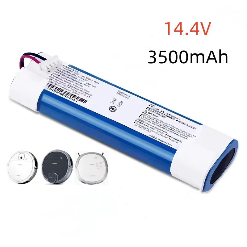 Original 3500mAh For Ecovacs DJ35 DJ36 DJ65 DK33 DK35 DK36 DK39 DK41 DV33 DG31 DG36 DX55 DN55 DN56 DN58 DN520 Sweeper battery