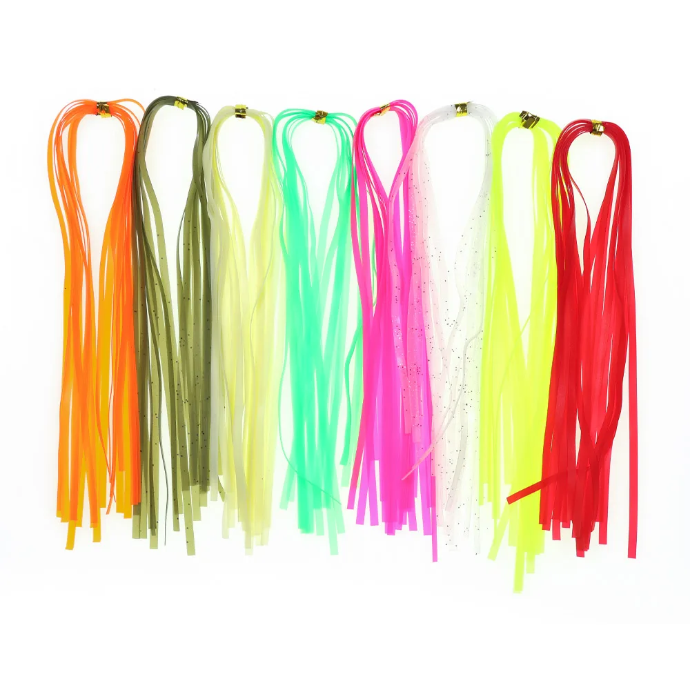 2er-/3er-Packungen 3mm breites, realistisches Nymphen-Körperwickelmaterial, elastische Scud-Rücken-Fliegenbindematerialien für Caddis-Larven und tschechische Nymphen – Detail 8