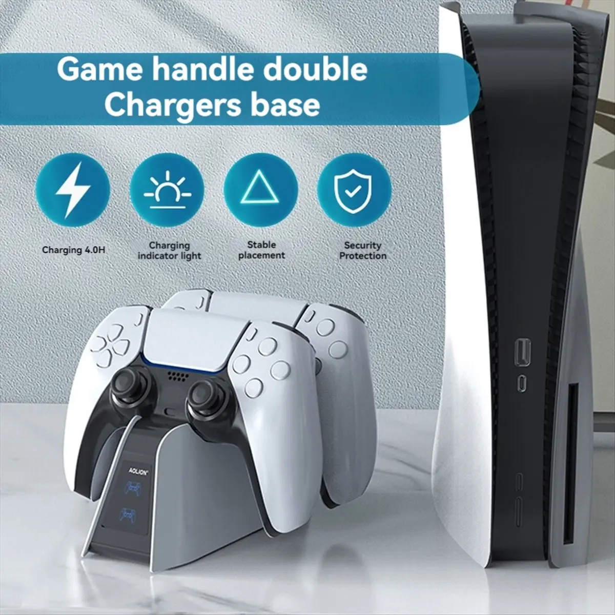 2026 شاحن جديد + سريع لوحدة التحكم من النوع C محطة قاعدة شحن للملحقات