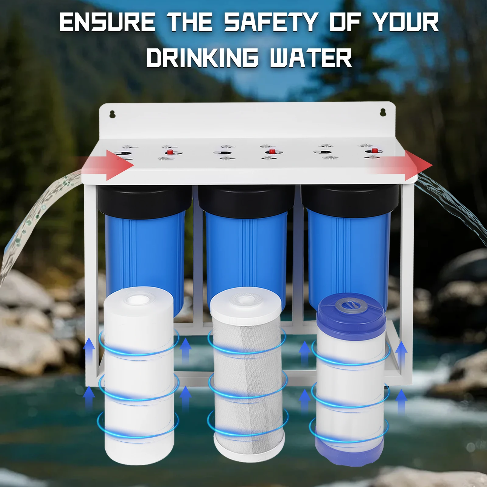 3-Stage Home Filtration System