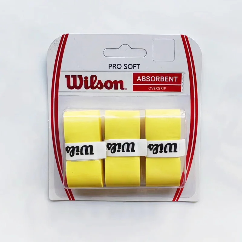 3-teiliges Original wilson Overgrip Anti-Rutsch-Schweißband für Tennisschläger, Padel-Stoßdämpfung, Griffband, Trainingszubehör