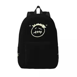 Travis Scott Cactus Jack Logo para adolescentes bolsas de libros escolares para estudiantes, Canvas Daypack, Elementary High School Travel