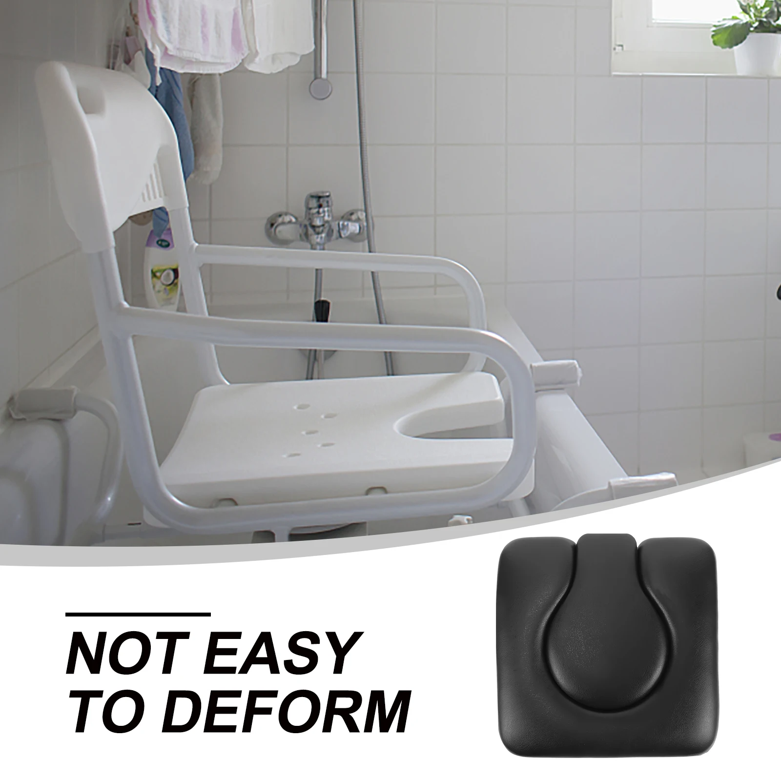 

Disabled Toilet Seat Cushion Ergonomic Soft Sponge Pad Removable Bath Mat Comfortable Commode Chair Replacement Patient Care