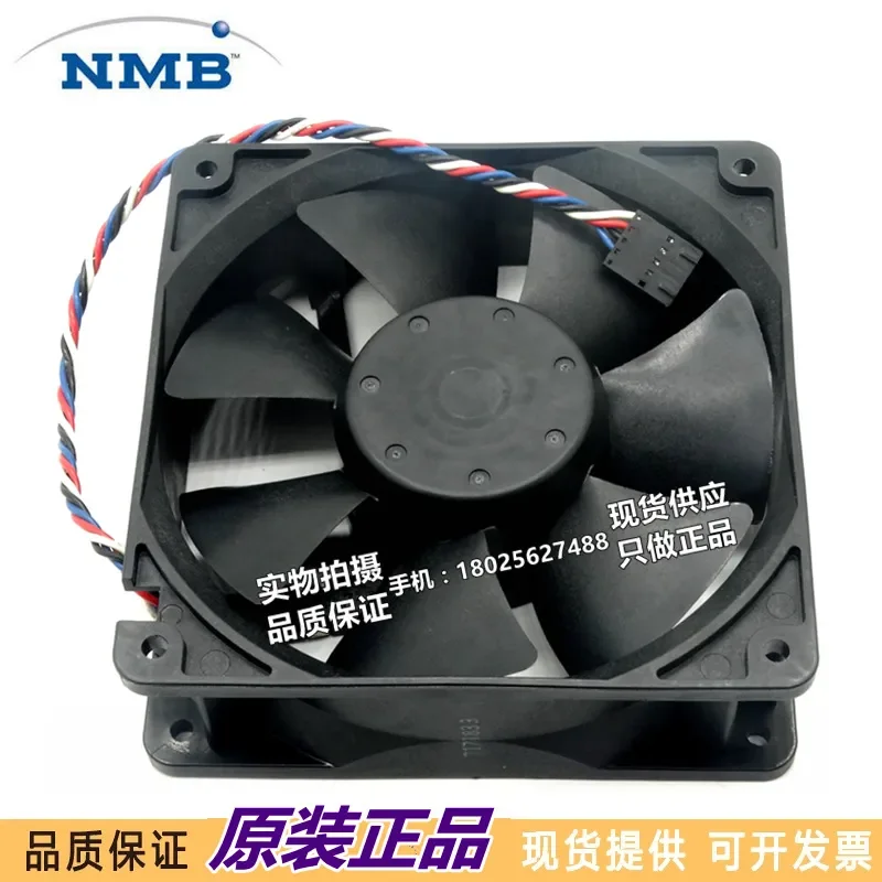 Original NMB 12cm 12V 1.3A Fan for Dell Y4574 for 4715KL-04W-B56 Ant Special Cooling Fan