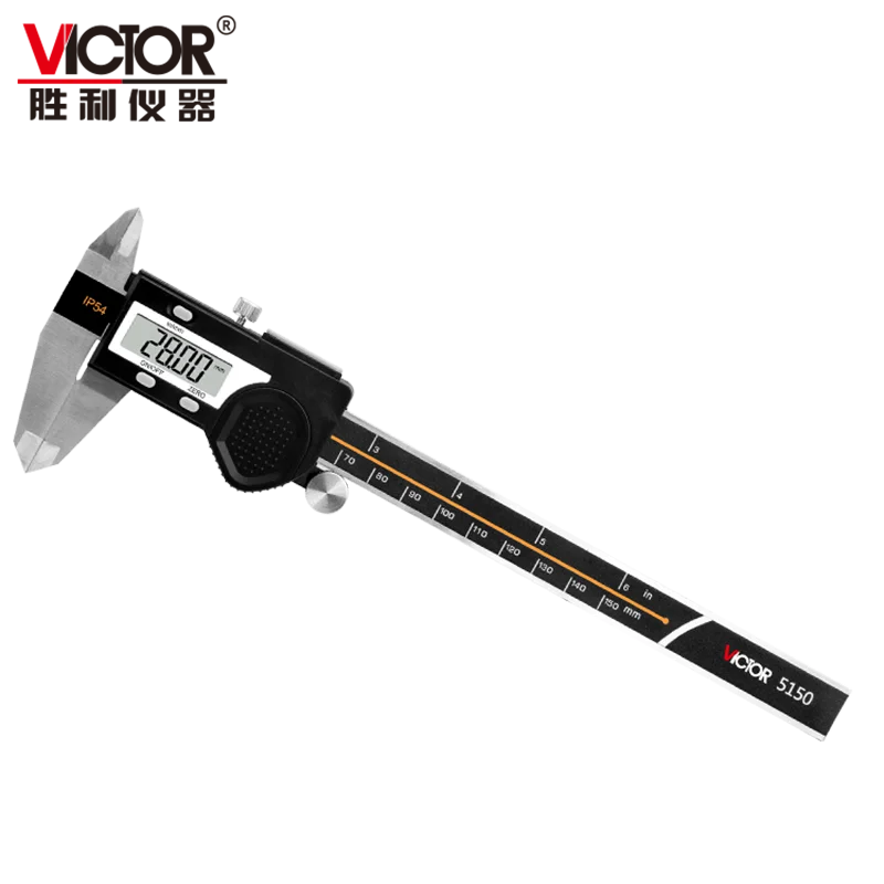 

VICTOR 5150 electronic digital vernier caliper Range 150mm 200mm 300mm measure length inside outside diameter