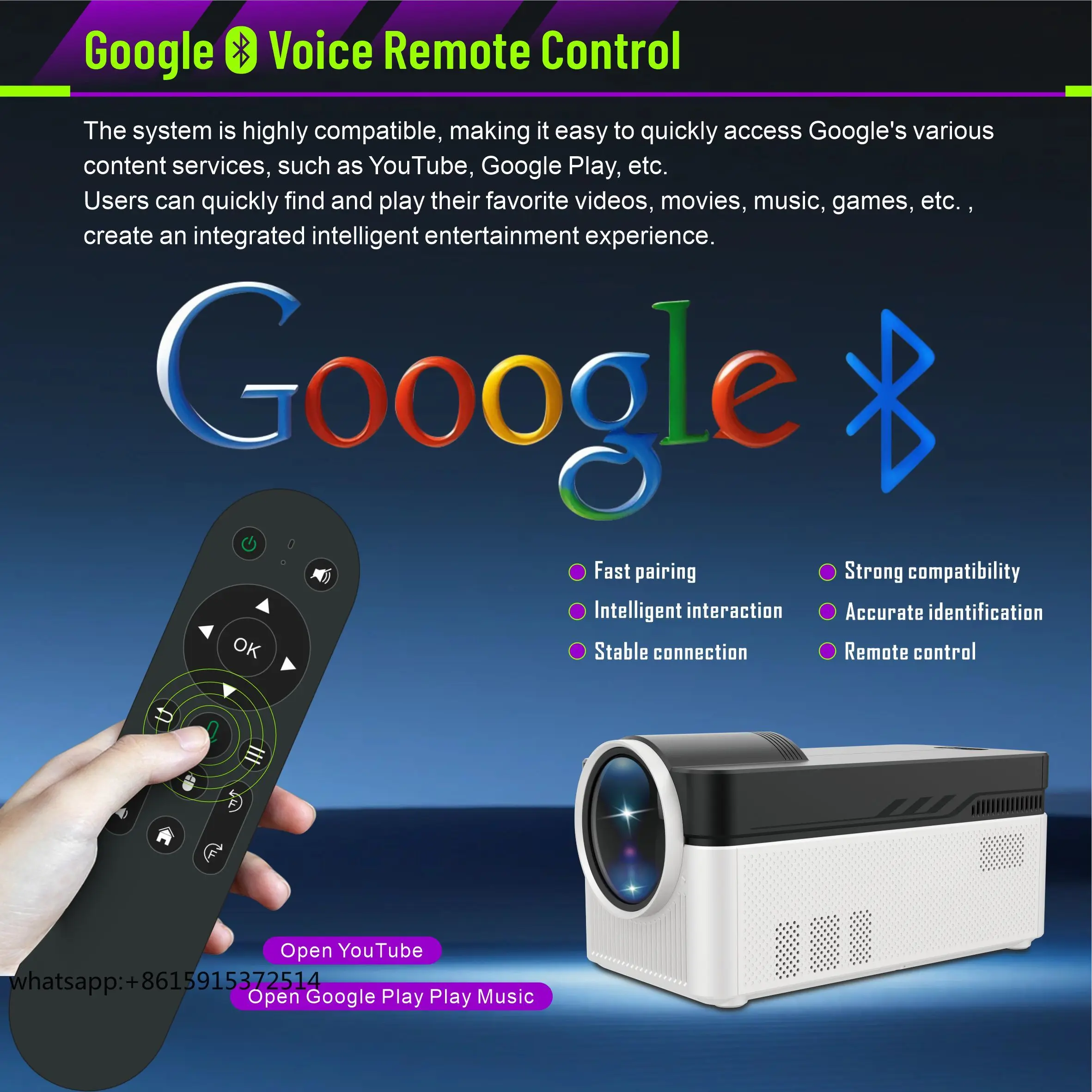 MOQ Rendah OEM/ODM Android Mendukung 4K HY450 Proyektor Portabel Mini Proyektor LED Proyektor Mini Proyektor Portabel Mini Pintar 4K