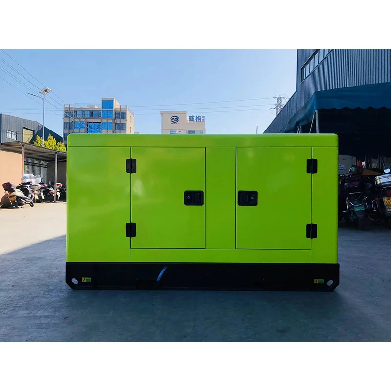 المولد الكهربائي 80kw 100kva 3 المرحلة مولد الديزل عازل للصوت سعر 100kva 100 Kva مولد