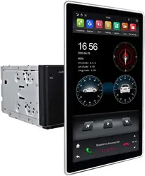 Universal 12.8 Inch Vertical Screen 2 Din Android 13 Car Stereo Radio 6G RAM 128G ROM Touch Screen Car GPS Navigation Head Unit