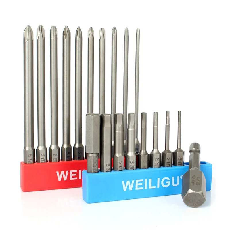 1Pc Screwdriver Bit Holder Box Block Plastic 1/4(6.35mm) Hex Hand Shank Storage Strip Tools Accessories