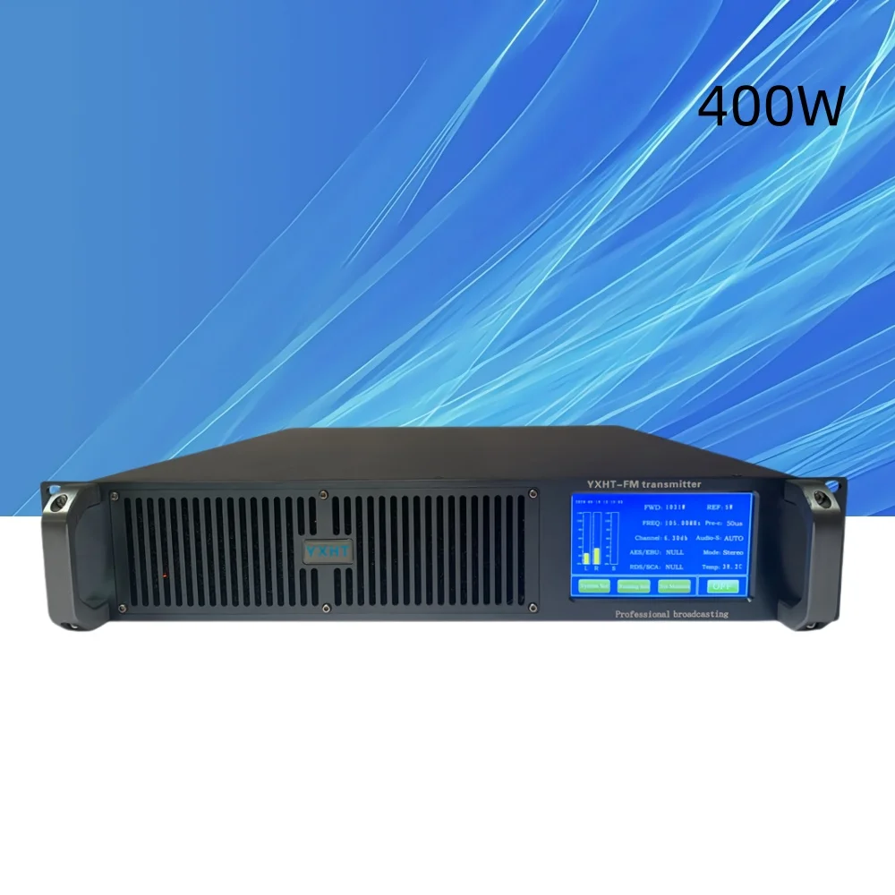 

Touchscreen-Controlled 2U, 400W FM Transmitter (YXHT-2)