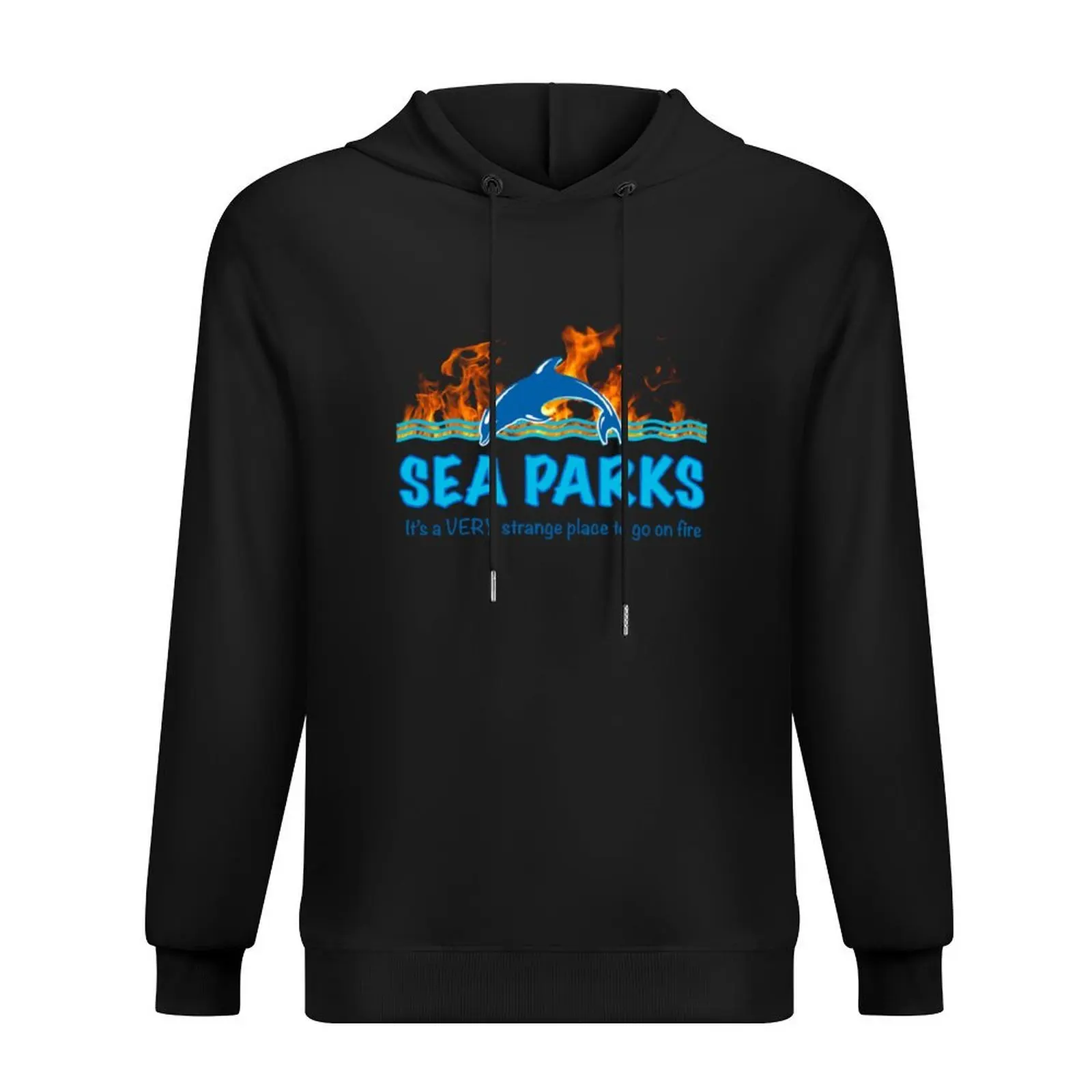 

Sea Parks IT Crowd Hoodie mens clothing anime clothing graphic t shirts men winter clothes men hoodie
