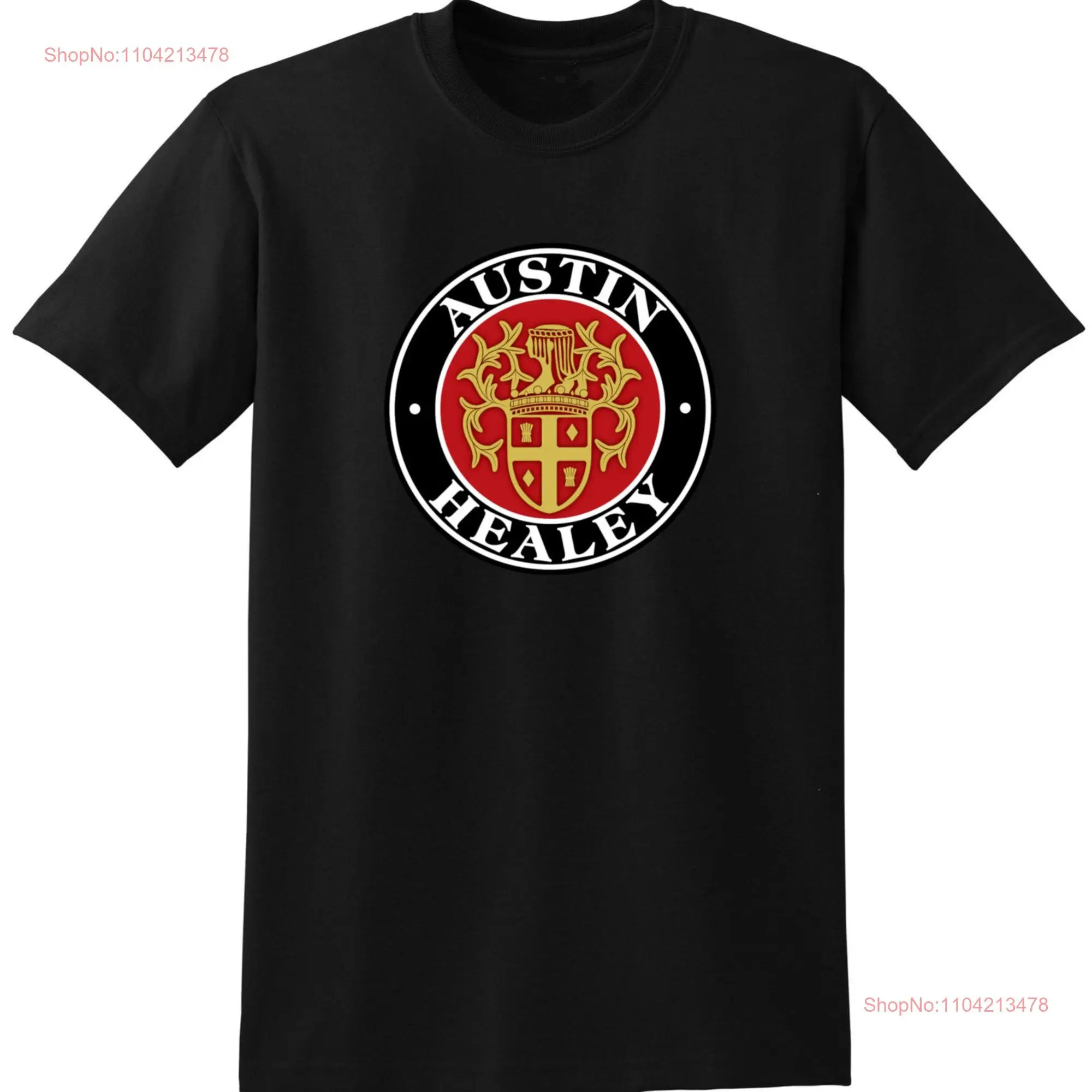 Austin Healey Logo T Shirt long or short sleeves