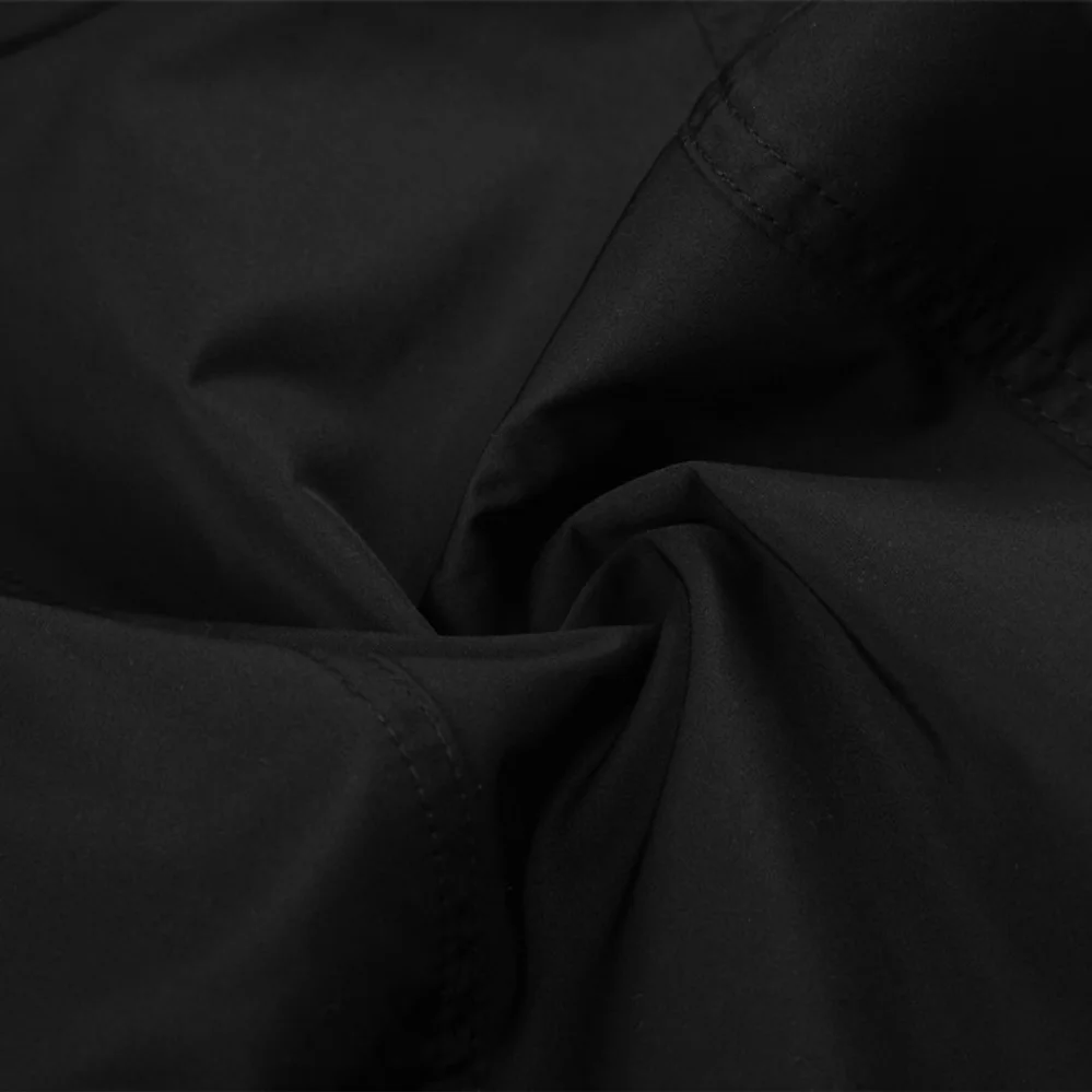 MWJLPWQ American Street Style Solid Color Functional Trousers For Men Trendy Large Pocket Design Pleated Unique Trousers 17513