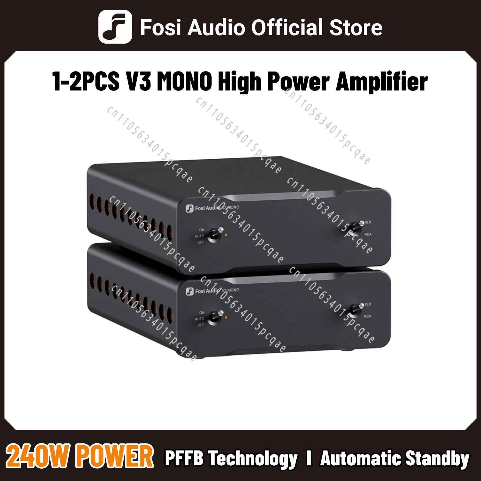 V3 Mono Stereo Power Amplifier 2/2.1/3/4/5 Channel TPA3255 Mini Amp 240W Professional Amplifier