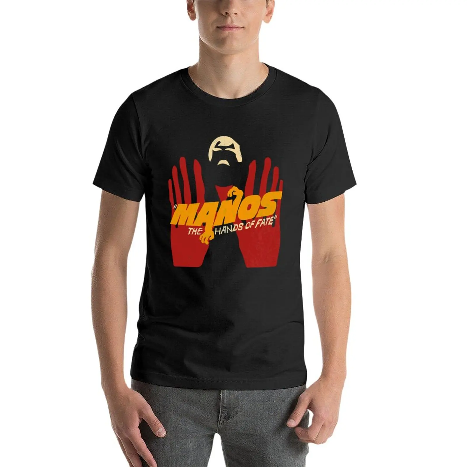 New Manos the hands of fate tee shirt T-Shirt sublime t shirt blank t shirts oversized t shirt mens graphic t-shirts funny