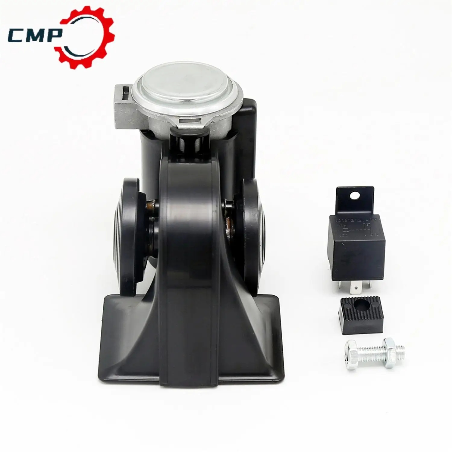 

1Pcs 12V/24V 125DB Loud Compact Dualtone Electric Air Horn For Motorcycle Car Boat Dual-tone Car Horn Loud Signal Accessories