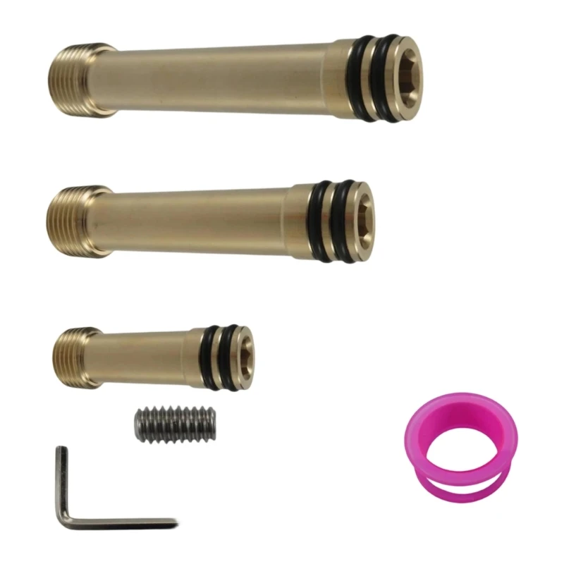  Universal Shower Arm Brackets with Mounting Hardware Metal Shower Extension Adapter Upgrades for Easy Installation