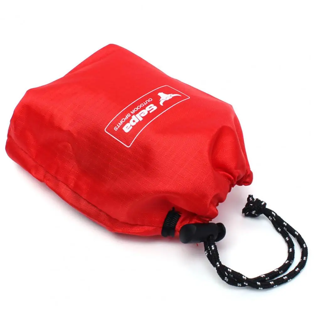 Waterproof Drawstring Pouch Carabiner Tent Pegs Rope Sundries Pouch Sundries Bag Equipment Organizer Bag Hiking Outdoor Tools