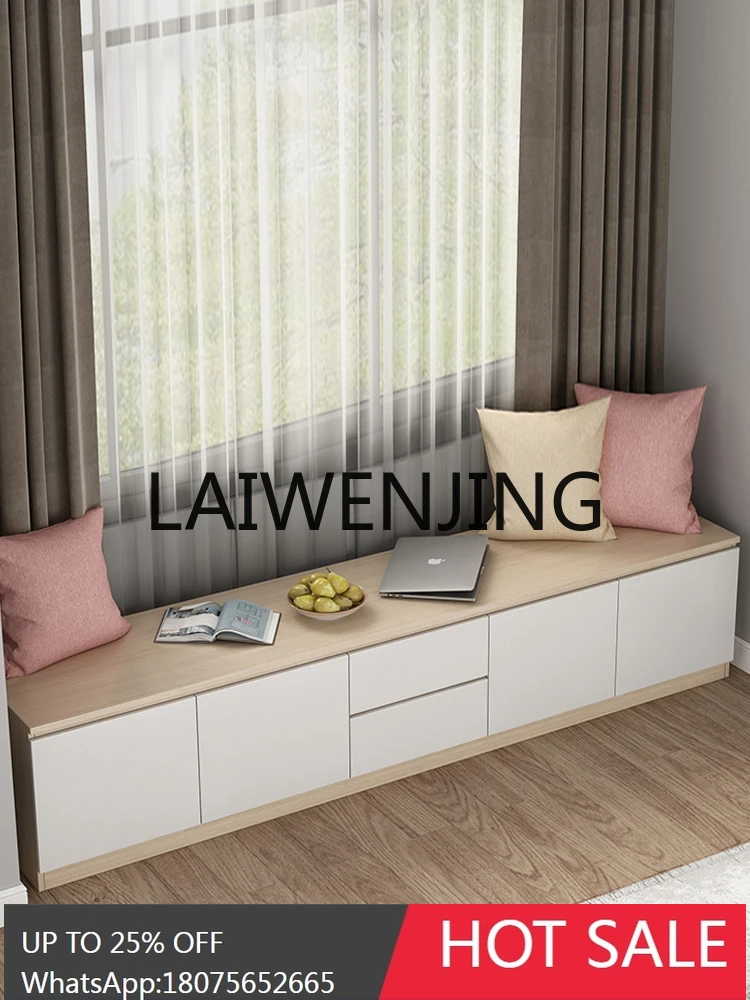 RWJ Long Cabinet Bedroom Tatami Window Sill Floor Cabinet Low Cabinet Storage Customized