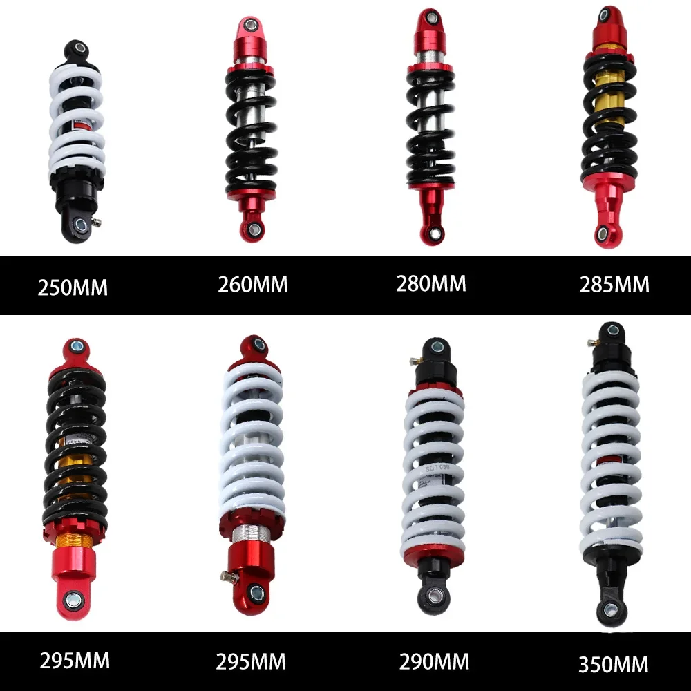 Off-Road Motorcycle Racing Accessories Liquid High-Performance 250MM 350MM Rear Shock Absorber Vibration Reducer Central Shock A