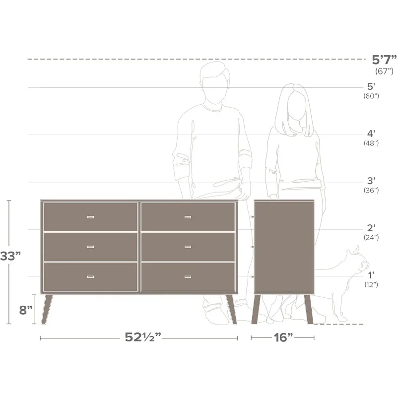 Milo Dressoir, Eiken