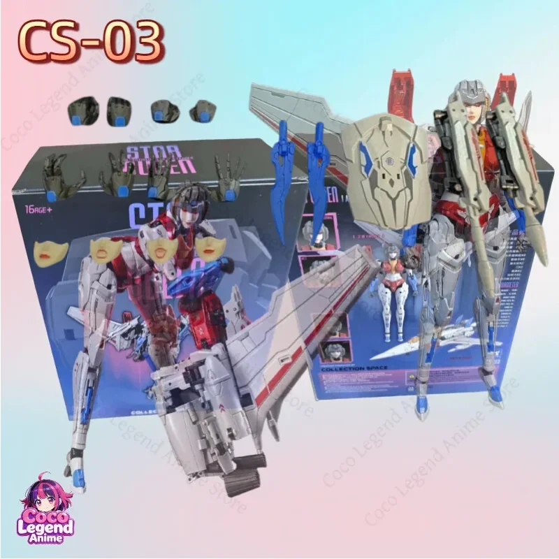

In Stock Collection Space CS-03 Star Queen Red Spider Transforming Toy Articulated Action Figure Cybertron Aircraft Gifts