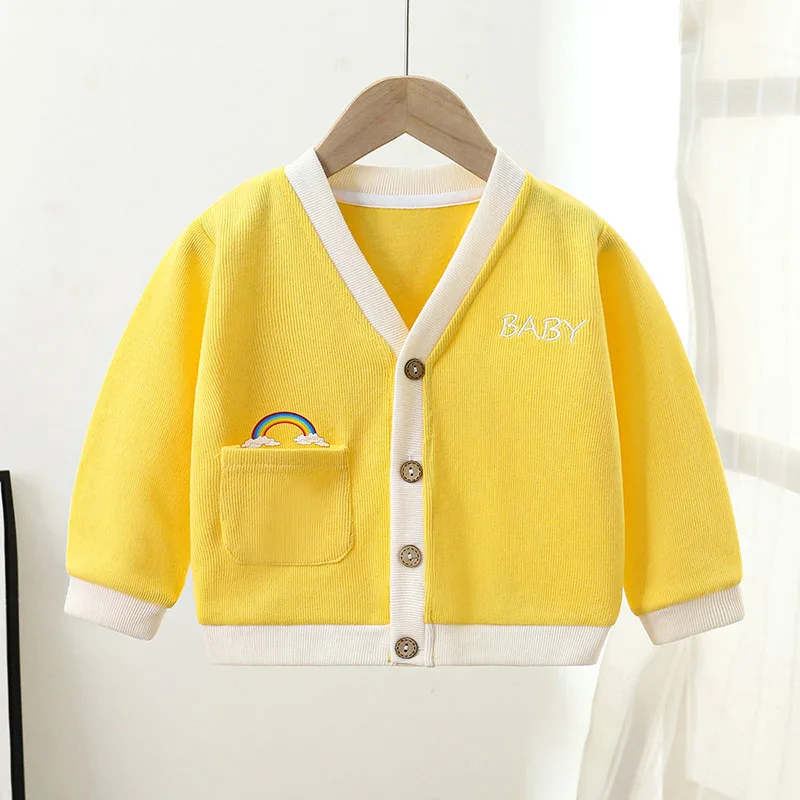 Children Knitwear Autumn and Winter Jacket Boys Jumper Baby Clothes Girls Knitted Baby Cardigan Children Clothing Boy Girls