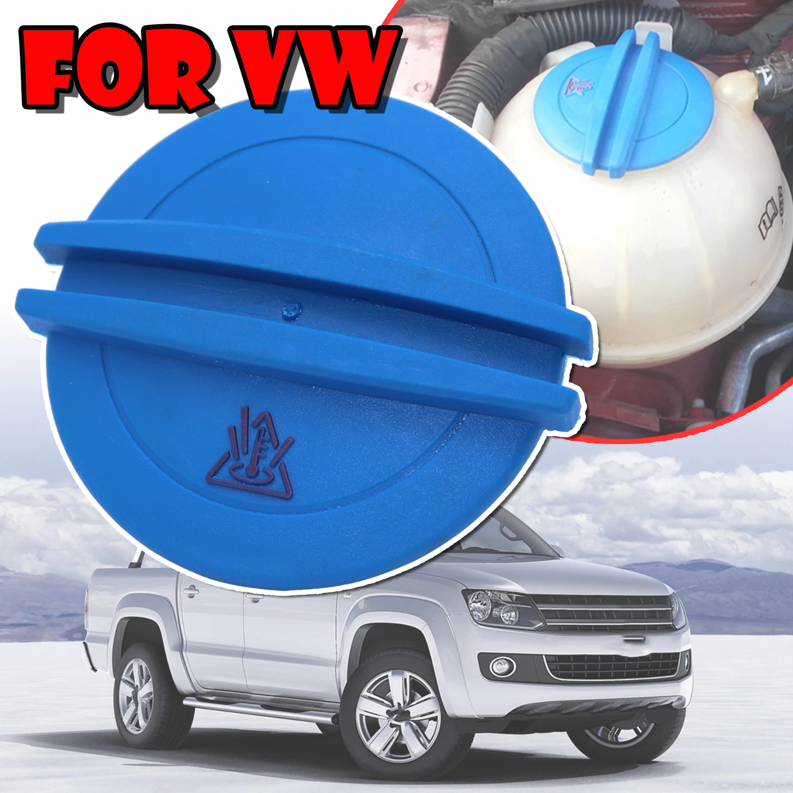 Expansion Tank Cap For VW Amarok Ameo Beetle LT Engine Coolant Recovery Lid Seal Header Overflow Bottle Reservoir Radiator Cover