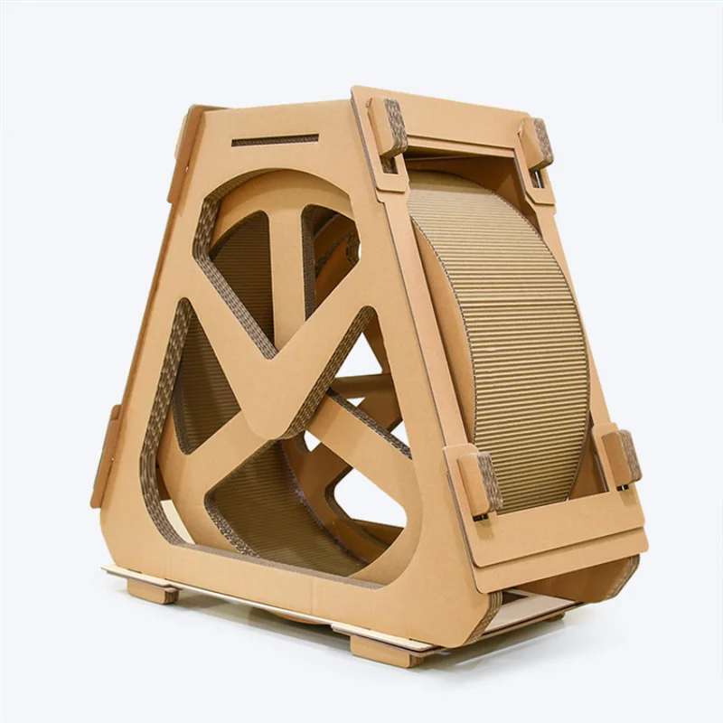 Board Ferris Wheel Shaped Toy Bed Scratching Posts Cave Activity Centre Cat Waterwheel Cat Scratcher