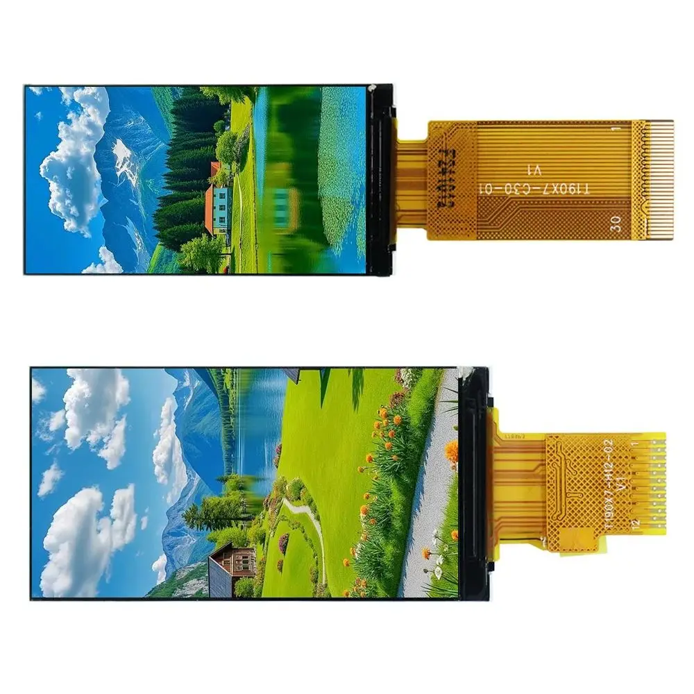 1.9 Inch TFT LCD Display Module ST7789 Driver IC 170*320 Resolution Color Screen SPI Parallel Port Plug-in 30PIN Welding 12PIN
