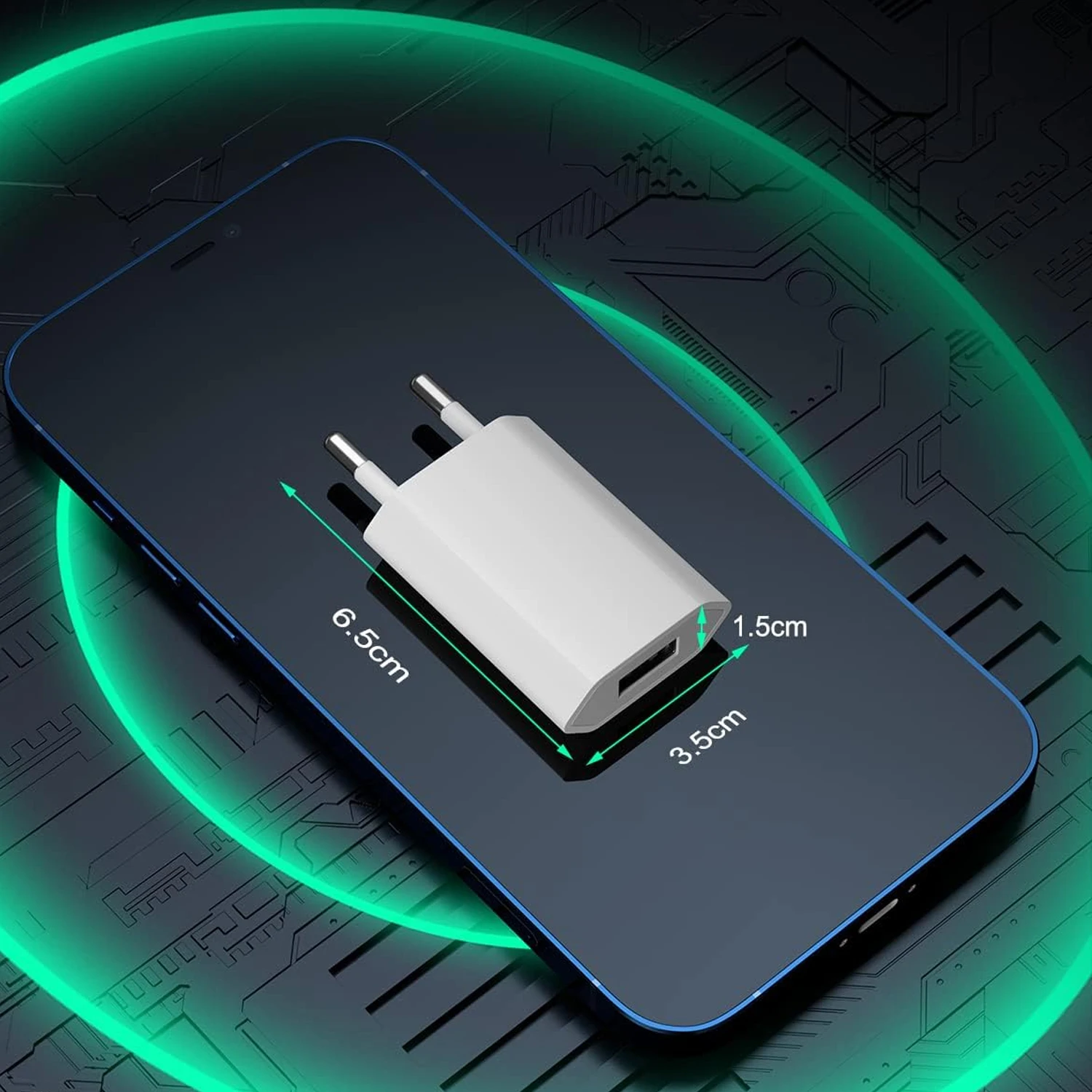 1-5 قطعة العالمي 5 فولت 1A الاتحاد الأوروبي التوصيل USB جدار شاحن الهاتف آيفون سامسونج Xiaomi Redmi جوجل هواوي شاحن محول الطاقة #5