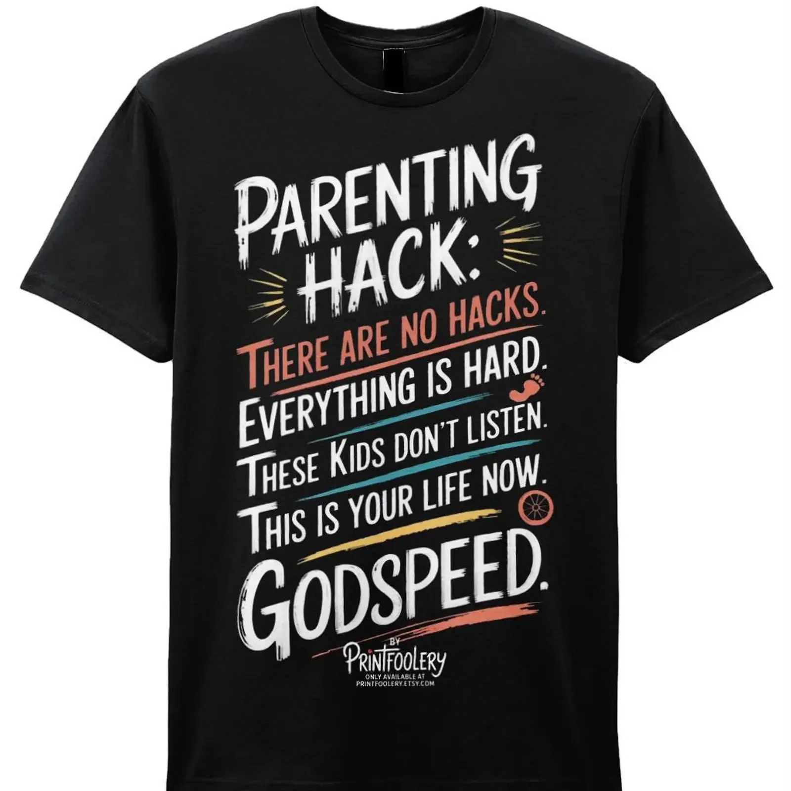 T-shirt humoristique pour parents, humoristique et relatif à la parentalité, pour maman et papa, blague honnête, style vintage délavé, streetwear décontracté, respirant