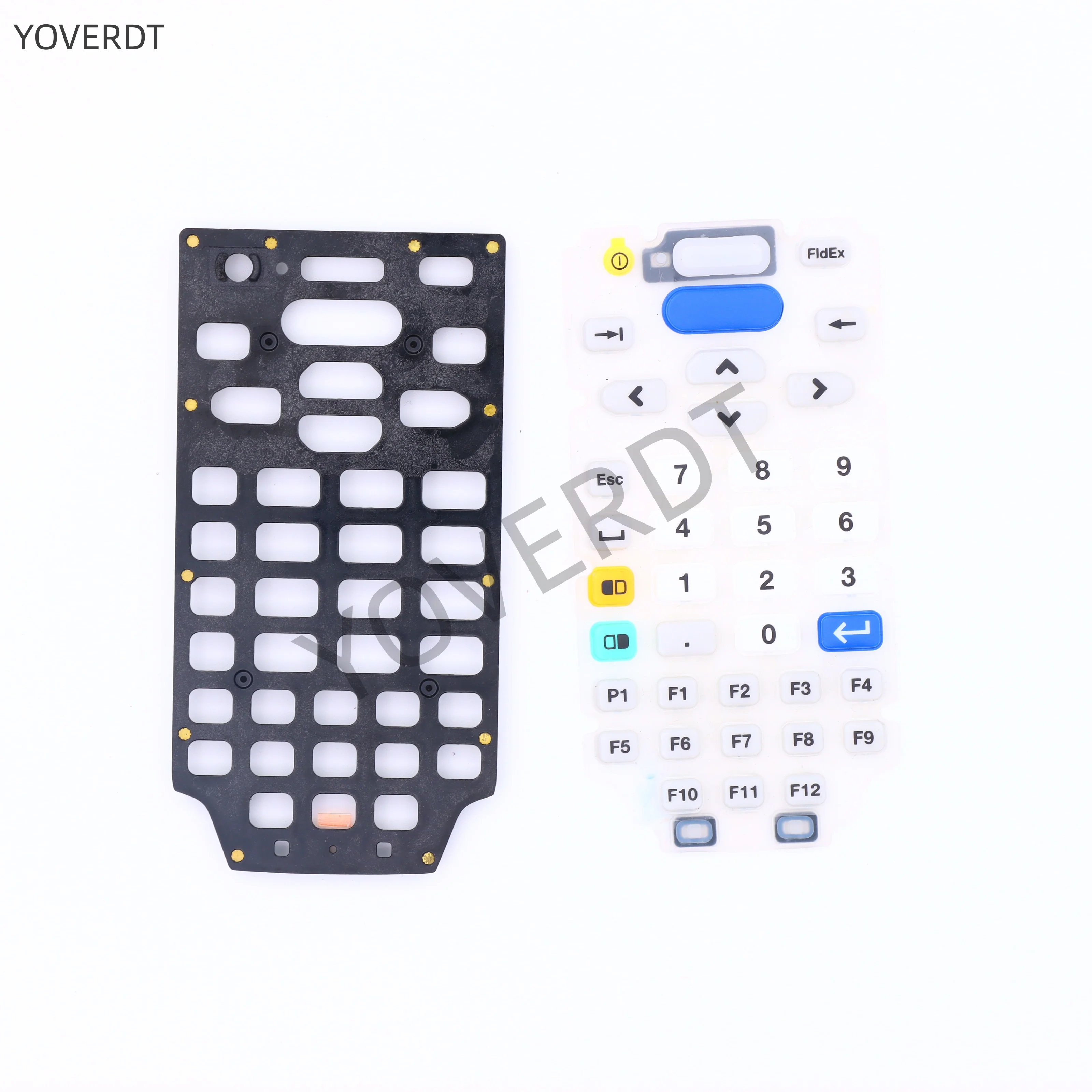New Button Film Keyboard Font  Replacement (38-Key) For Intermec CK65 (With Pressing Plate)