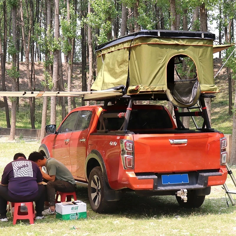 

Best SellingPick up Folding Car Cover Tent Rooftop Car Rear Top Tent Hardtop Gwm PoerHigh Quality