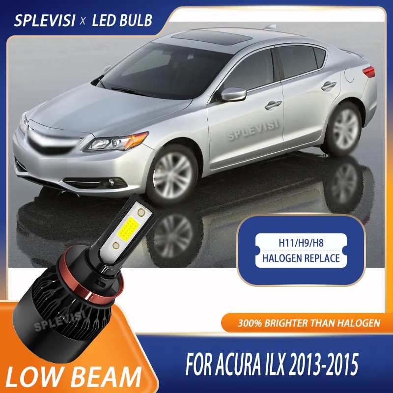 

Durable Black aluminium LED H11 Headlight Low Beam Dependable Beam IP67 Waterproof and dustproof For Acura ILX 2013 2014 2015