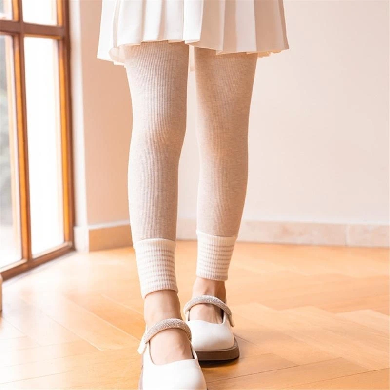 85AE Toddler Thick Leggings Korean Breathable Pantyhose Baby Girls Tights Pants