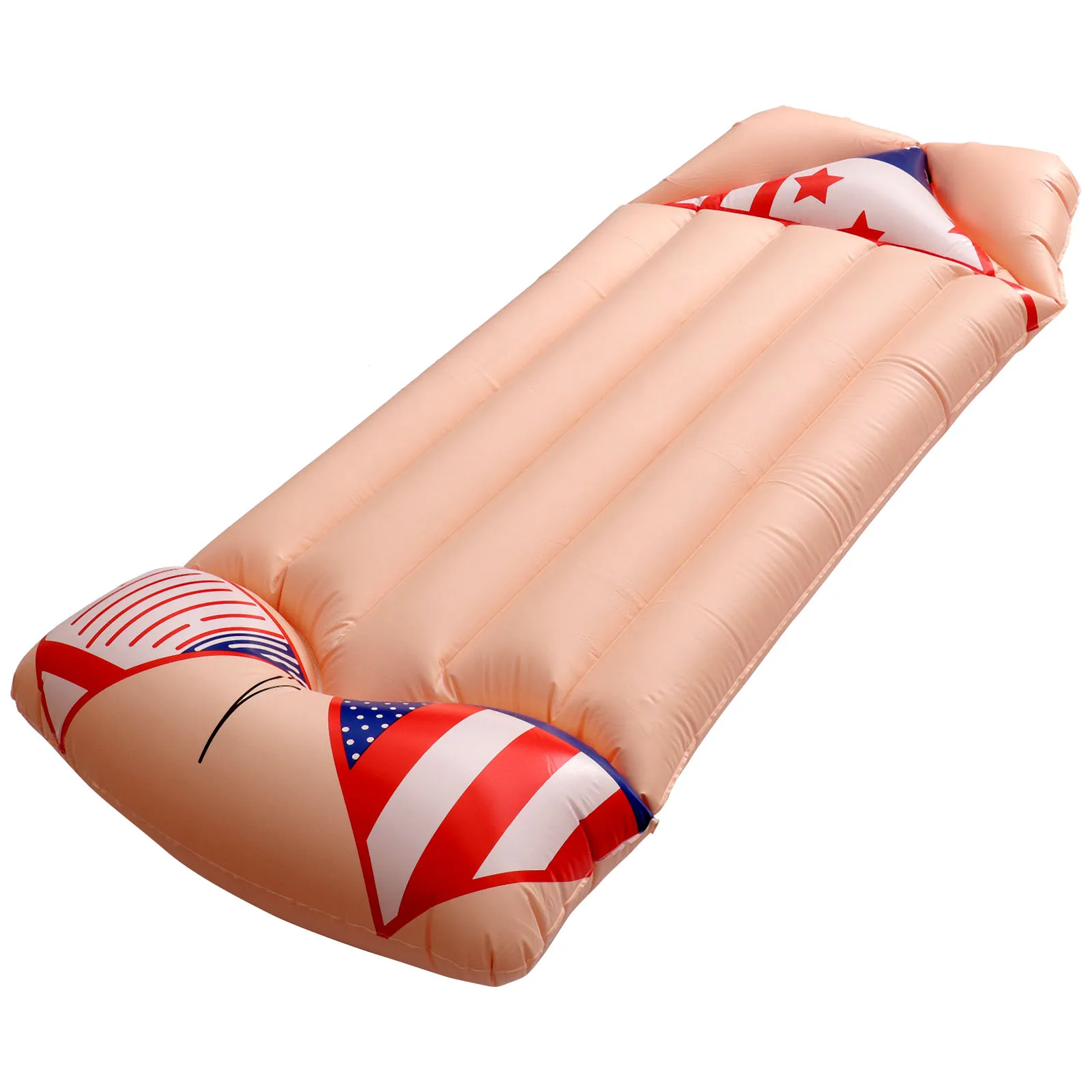 

Inflatable Float Bed Large Size Bikini Style Swimming Pool Mat Portable Lightweight Summer Supplies Floating Mat