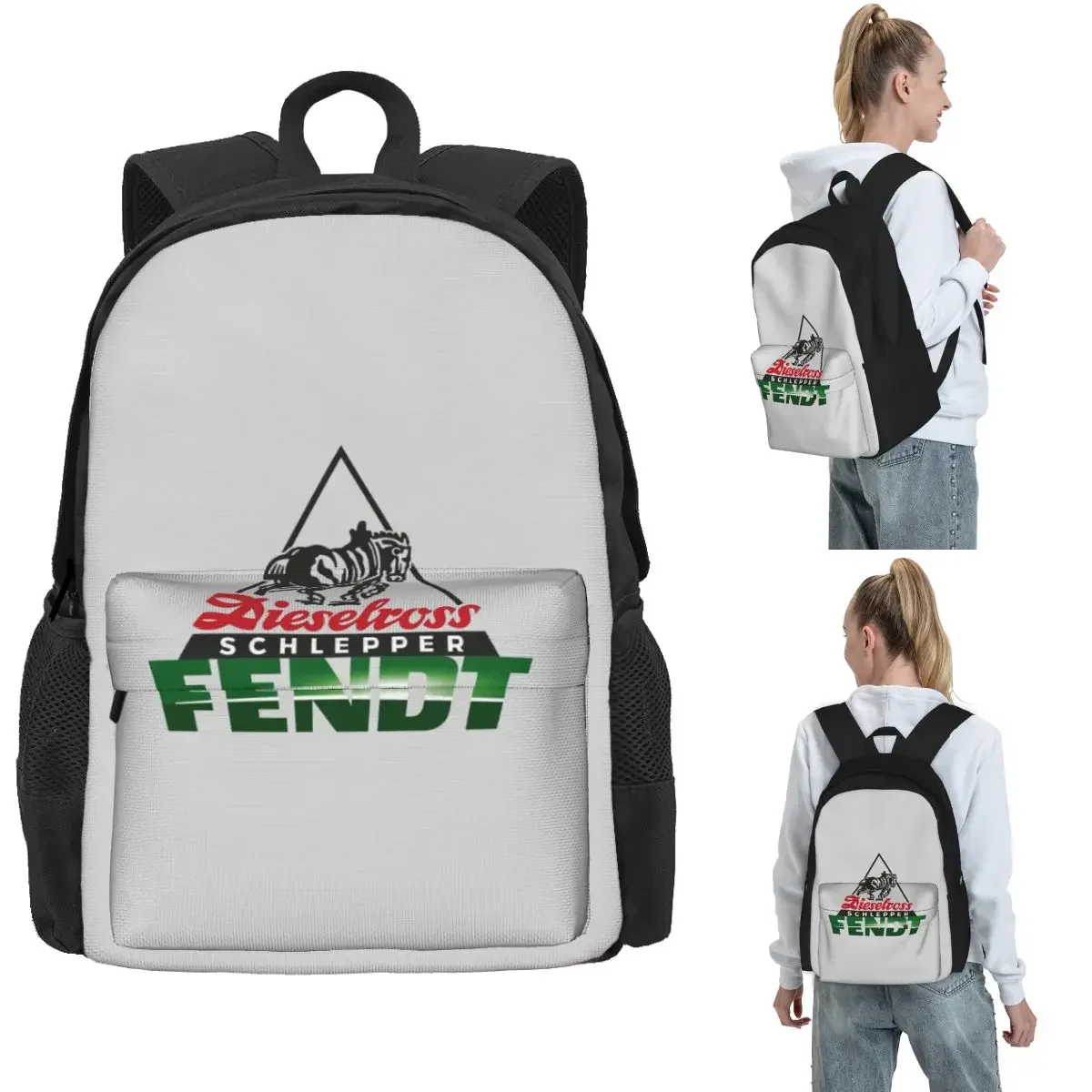 German Tractors Fendt Backpack Hot Sale Daypack Large Capacity Kids BookBag School Bag Shoulder Bags for Men Women